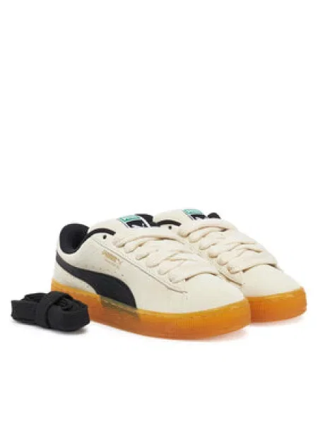 Semišové tenisky Puma Suede XL Dark Risk béžové