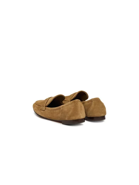 Loaferice Tory Burch Baller Loafe smeđa