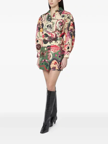 Rochie Farm Rio cu mărgele de costum
