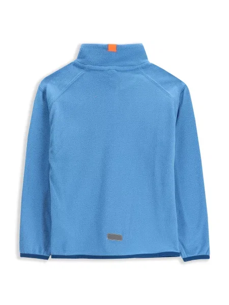 Polar turystyczny chłopięcy bluza ze stójką Lemon Explore niebieska