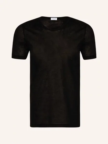 Zimmerli Pyžamové Tričko Royal Classic černá