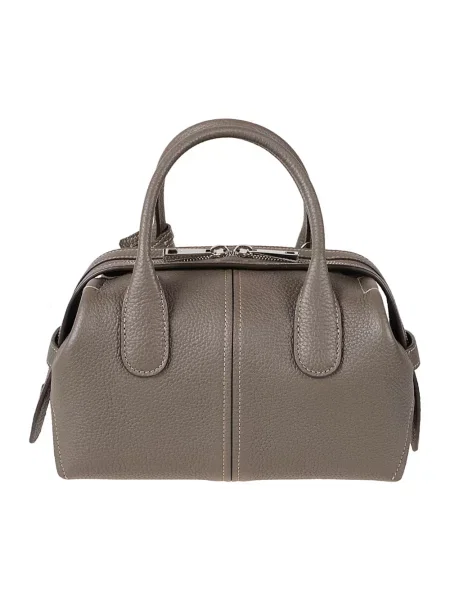 Torebka Tod's skórzana szara