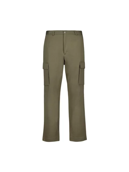Spodnie cargo Moncler zielone