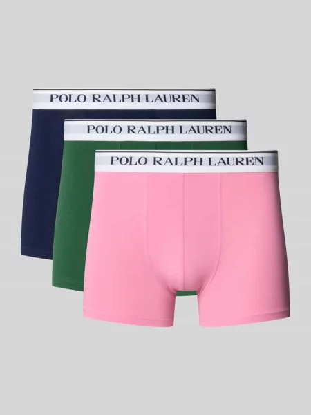 Obcisłe bokserki z mieszanka bawełny model CLSSIC PACK' Polo Ralph Lauren Underwear