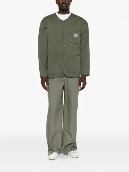 Geacă Carhartt Wip matlasată verde