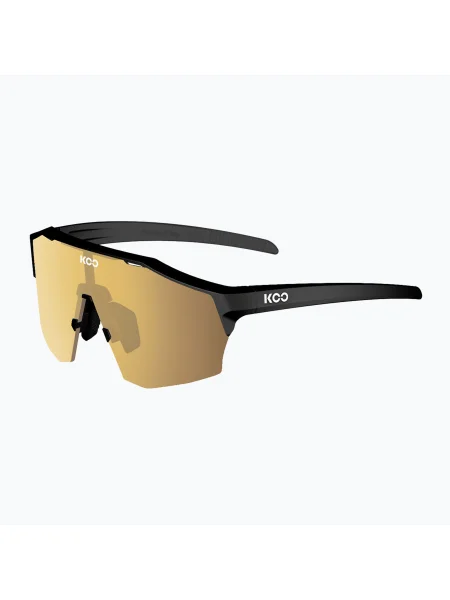 Olcsóbban. Napszemüveg Koo Alibi black matt/gold mirror. Méret: OS fekete