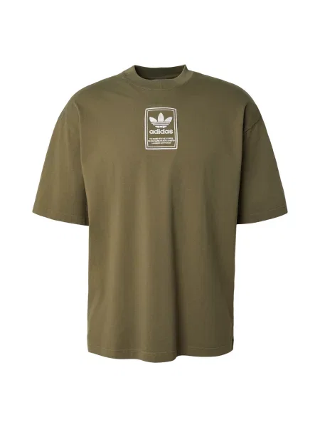 ADIDAS ORIGINALS Tricou ELEVTAED GFX oliv alb
