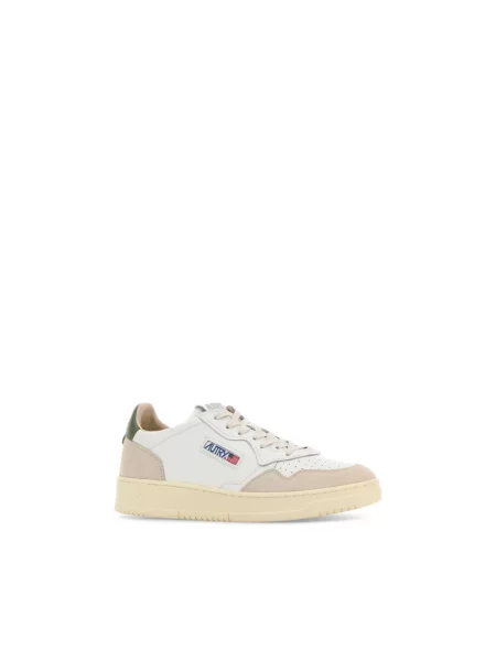 Sneakersy Autry skórzane białe