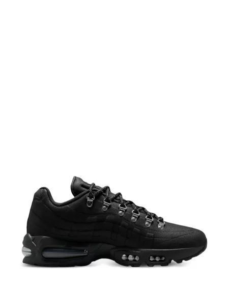 Baschet sneakerși Nike Air Max 90 din satin negru