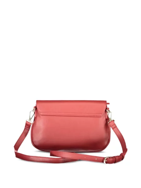 Crossbody táska Mario Valentino autogrammal piros