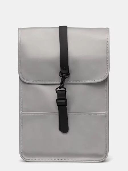Rains plecak Backpack Mini duży gładki szary