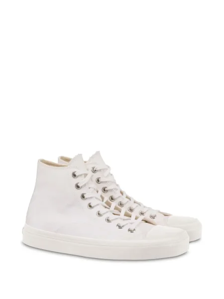 Sneakerși Moschino alb