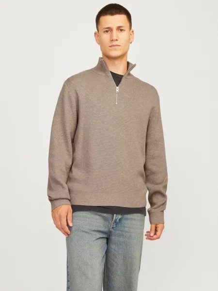 JACK & JONES Pulover JPRBlamilano grej