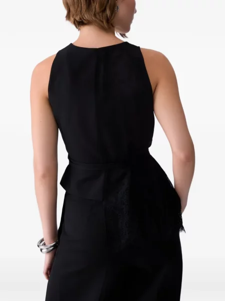 Top Liu Jo din jacard negru