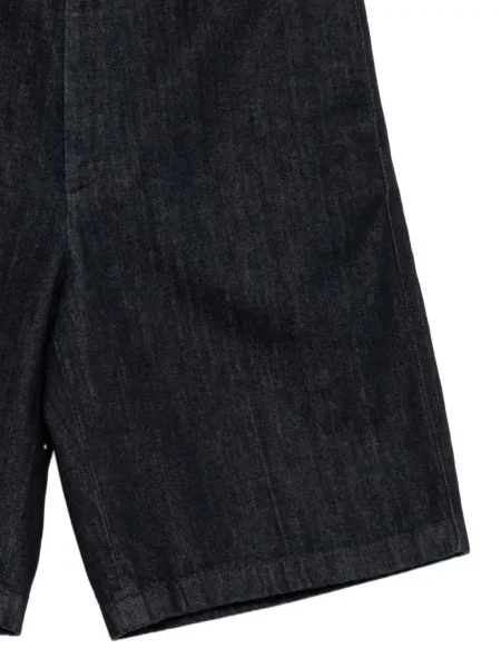 Pantaloni scurți din denim Jil Sander albastru