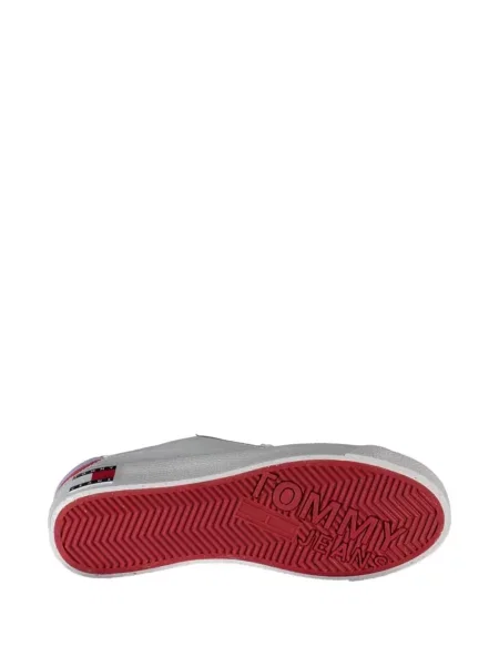 Blugi Tommy Hilfiger cu platformă alb