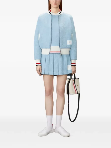 Fusta mini Thom Browne albastru
