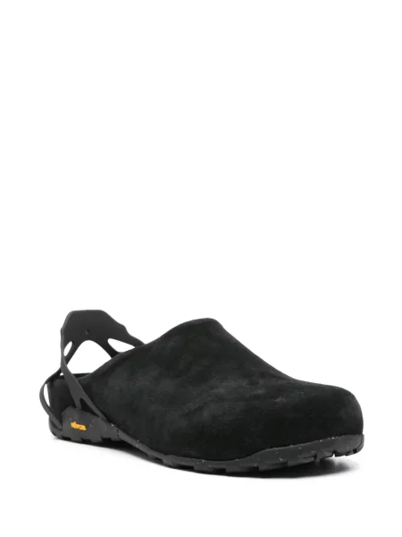 Papuci tip mules Roa din piele de căprioară negru