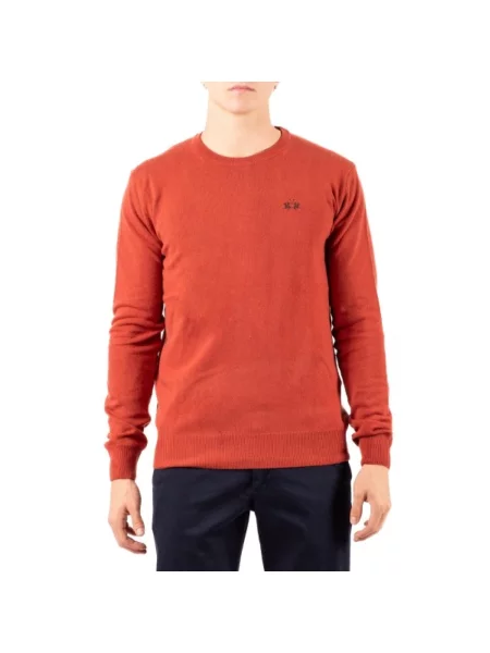 Sweter La Martina czerwony