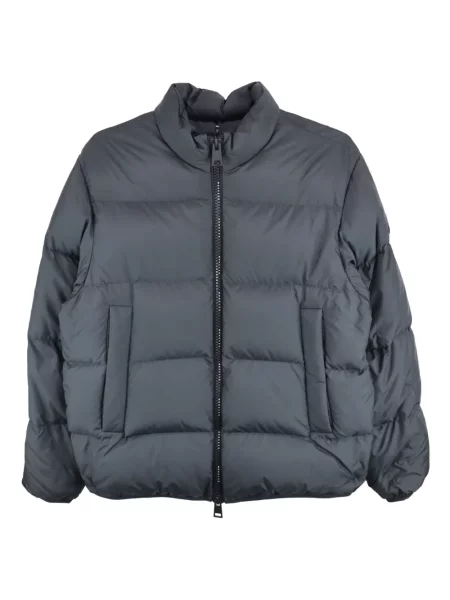 Matlasat geacă cu puf Moncler negru