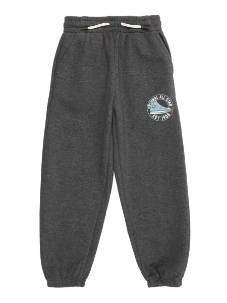 CONVERSE Pantaloni HERITAGE albastru deschis / gri metalic alb