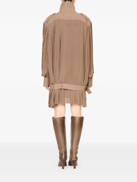 Плисирана костюм рокля Mm6 Maison Margiela