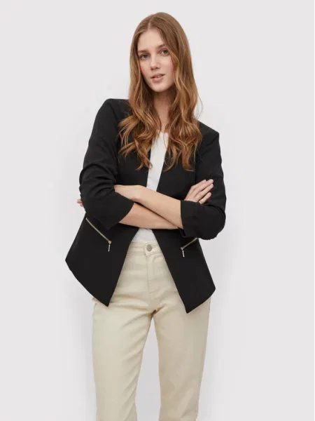 VILA Blazer črna