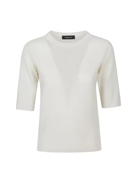 Sweter Fabiana Filippi biały