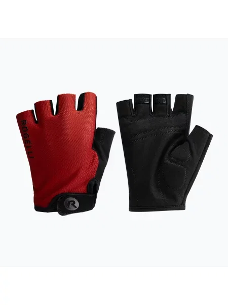 Cyklistické rukavice Rogelli Core red červené