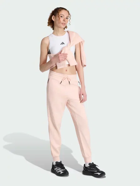 Джоггеры Adidas розовые