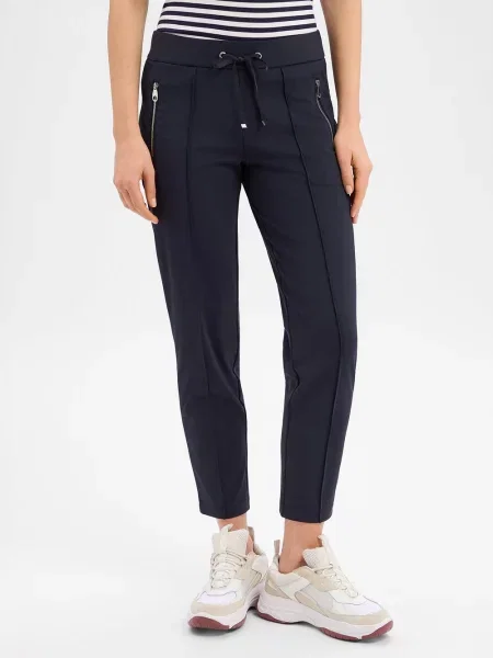 S.Oliver Black Label Spodnie W Stylu Joggingowym blau czarne