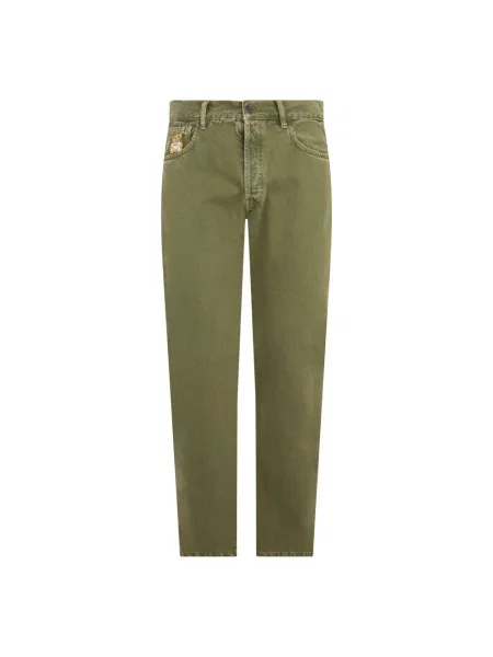 Jeansy Moschino zielone