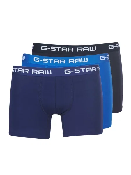 Boksarice G-Star Raw CLASSIC TRUNK CLR 3 PACK bela
