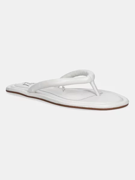 Кожаные вьетнамки Naked Wolfe белые