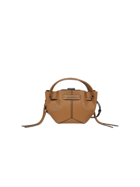 Geanta crossbody Karl Lagerfeld maro