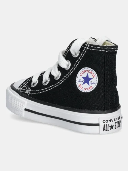 Converse Високи кецове за деца черно