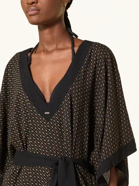 Boss Kaftan / velbloudí / tmavě šedá černá