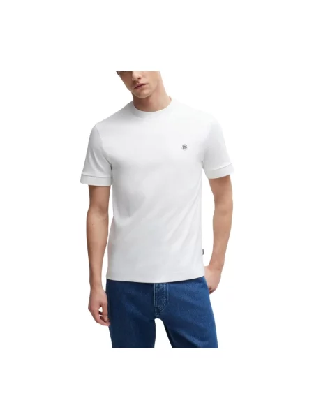 Boss T-Shirt Taut weiss biała