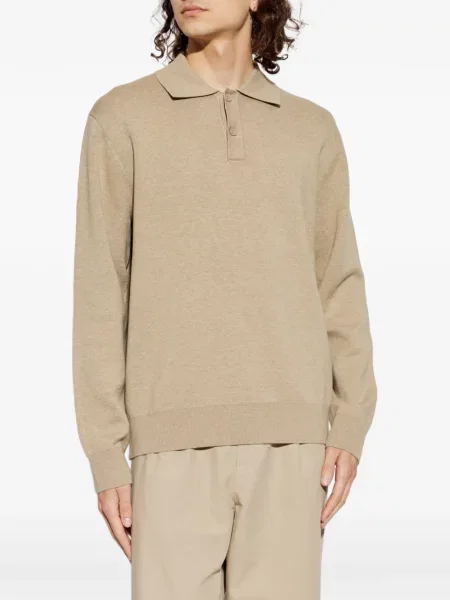 Lung tricou polo Samsøe Samsøe