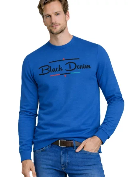 Hoodie Jumper s kapuco modra