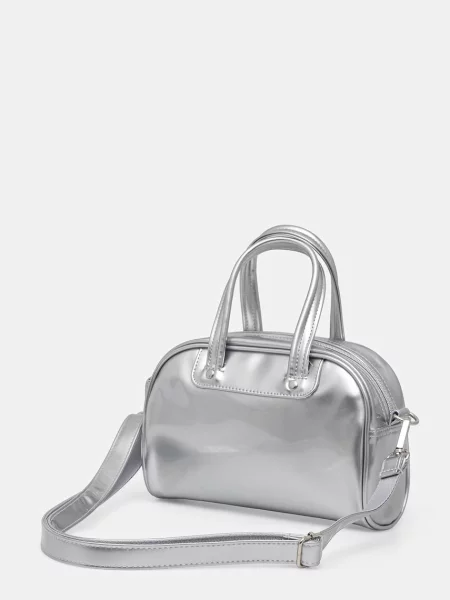 Táska adidas Adicolor Mini Bowlig Bag Silver Metallic Universal szürke