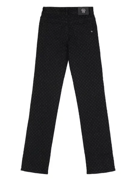 Παντελόνι Versace Jeans Couture μαύρο