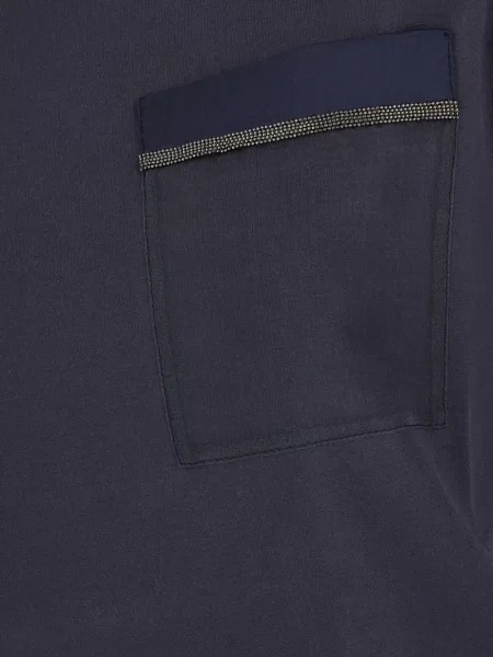 Tricou Brunello Cucinelli albastru