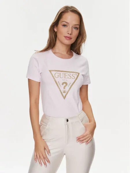 Футболка Guess розовая
