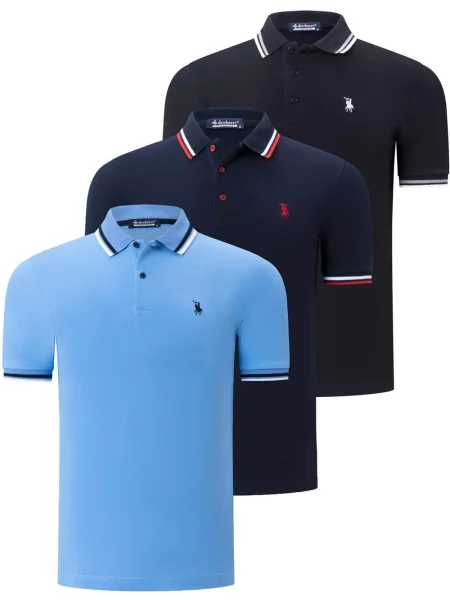 Polo majica Dewberry črna