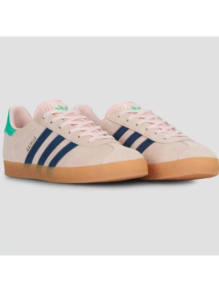 ADIDAS ORIGINALS Tenisky GAZELLE námornícka modrá / tyrkysová / zlatá / rosé ružová
