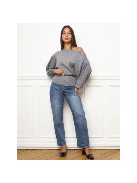 Pulover La Modeuse gri