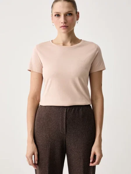 BOSS Orange tricou pentru femei din roz
