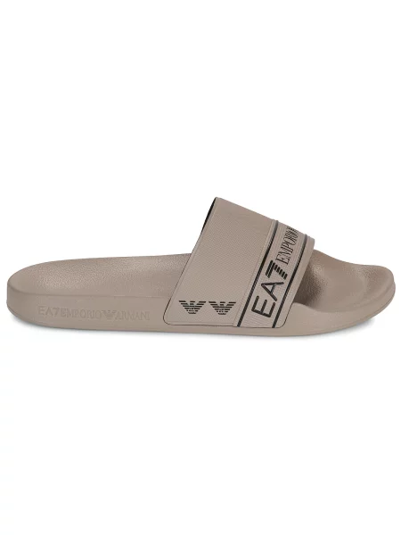 Papuci Ea7 Emporio Armani bej