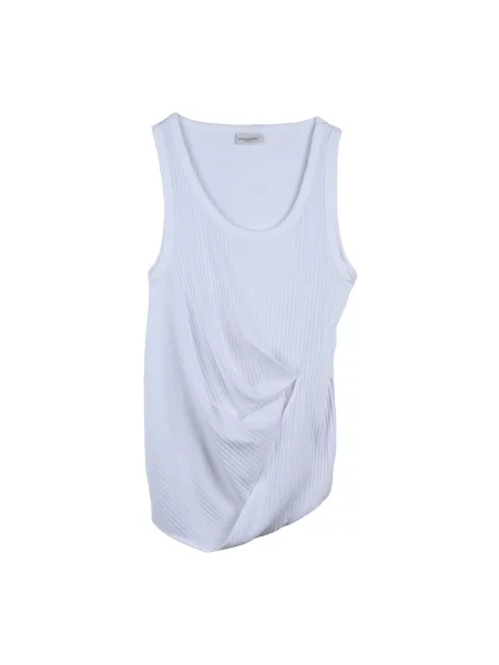Top Dries Van Noten biały